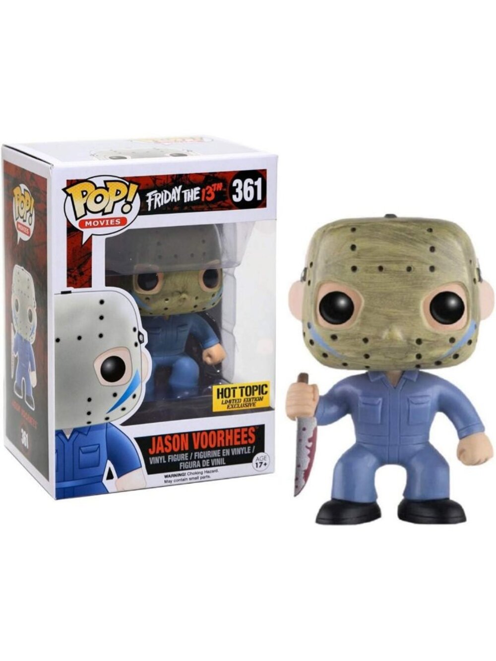 Blue Jason Vorhees Funko POP! Vinyl Figure #361 - Collectible Horror Toy